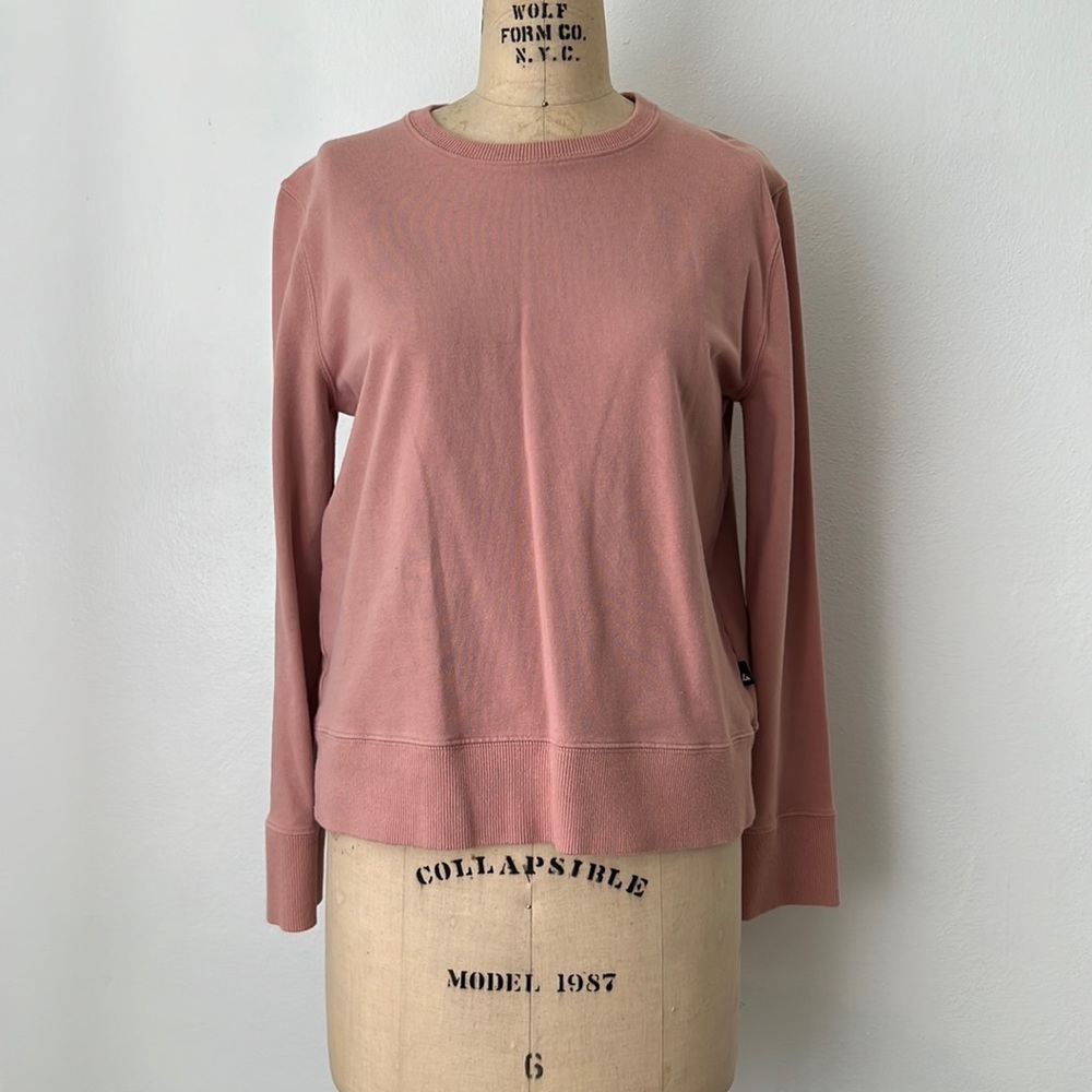 Pink American Giant sweatshirt